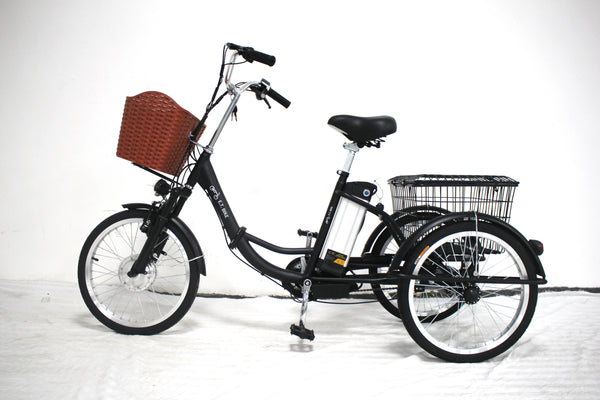 Foldable electric tricycle 